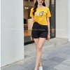 Quần Sooc Ôm Cạp Liền 2 Màu Trắng Đen Lee Shines – Vải Mưa Vitex Dáng Đứng Gọn Gàng 227.500₫ 3