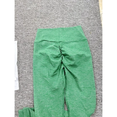 Quần tập dài xanh lá chun mông S A21 - Siêu thoải mái, giảm giá 80.000đ