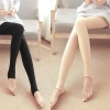 Quần tất lót lông dày siêu ấm màu da đen, che khuyết điểm, giảm giá chỉ 65.800₫