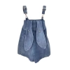 Quần yếm denim F&X thanh lịch, tai thỏ, jumpsuit giảm cân mùa hè 6