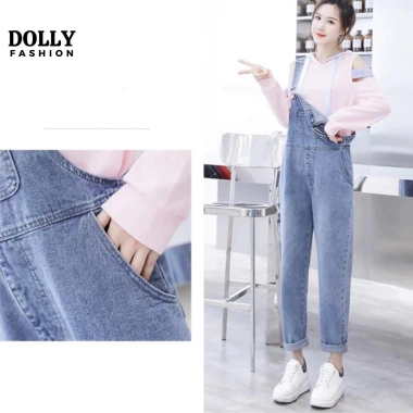 Quần yếm jeans nữ denim dài Ulzzang Hàn Quốc, trẻ trung năng động, chỉ 149.800₫ 8 Quần yếm jeans nữ denim dài Ulzzang Hàn Quốc, trẻ trung năng động, chỉ 149.800₫ 8