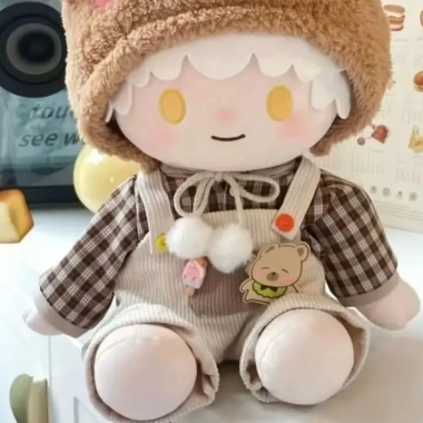 Quần yếm thú cưng dễ thương 40cm Bộ quần áo búp bê Cotton Ichiban giá ưu đãi 102.179 VND 2