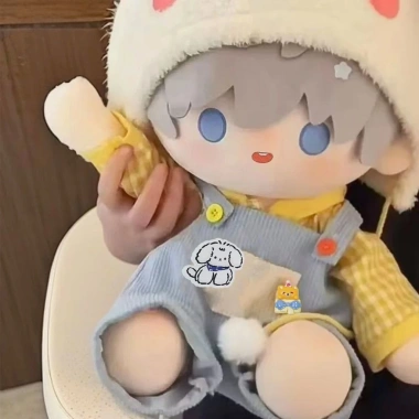 Quần yếm thú cưng dễ thương 40cm Bộ quần áo búp bê Cotton Ichiban giá ưu đãi 102.179 VND 6
