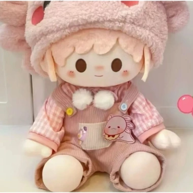Quần yếm thú cưng dễ thương 40cm Bộ quần áo búp bê Cotton Ichiban giá ưu đãi 102.179 VND 8