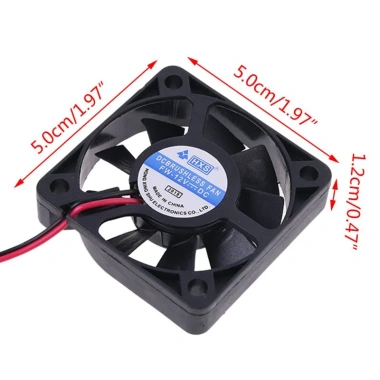 Quạt Brushless 12V DC 2-Pin 50x50x10mm CPU PC - Fan 5.010 Giá 46.505₫ 6 Quạt Brushless 12V DC 2-Pin 50x50x10mm CPU PC - Fan 5.010 Giá 46.505₫ 6