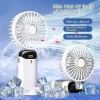 Quạt cầm tay công suất cao, pin lâu dài, mini gập, yên tĩnh, treo cổ – ký túc xá, văn phòng – 116.200 VND
