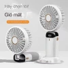 Quạt cầm tay công suất cao, pin lâu dài, mini gập, yên tĩnh, treo cổ – ký túc xá, văn phòng – 116.200 VND 3