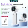 Quạt cầm tay mini 5.000mAh - 5 cấp độ gió, gấp gọn, hiển thị pin, giá chỉ 128k