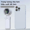 Quạt cầm tay mini 5.000mAh - 5 cấp độ gió, gấp gọn, hiển thị pin, giá chỉ 128k 6