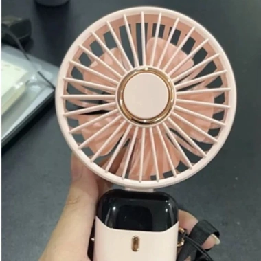 Quạt cầm tay mini pin 10.000mAh 5 tốc độ, đèn LED, dây đeo cổ - Giá chỉ 54.000₫ 8 Quạt cầm tay mini pin 10.000mAh 5 tốc độ, đèn LED, dây đeo cổ - Giá chỉ 54.000₫ 8