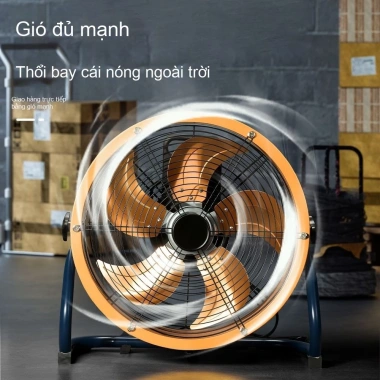 Quạt công nghiệp mạnh mẽ gió cao, công suất lớn, trụ và đứng cho xưởng, công trường - 1.185.800₫ 2