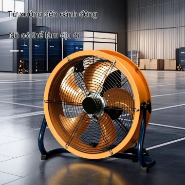 Quạt công nghiệp mạnh mẽ gió cao, công suất lớn, trụ và đứng cho xưởng, công trường - 1.185.800₫ 3