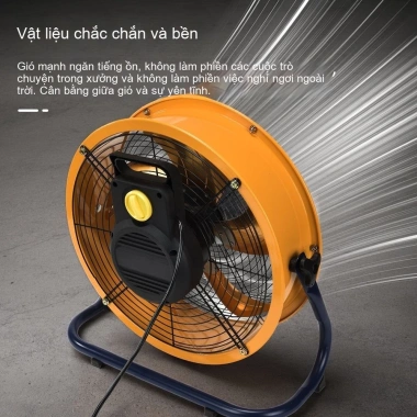 Quạt công nghiệp mạnh mẽ gió cao, công suất lớn, trụ và đứng cho xưởng, công trường - 1.185.800₫ 9