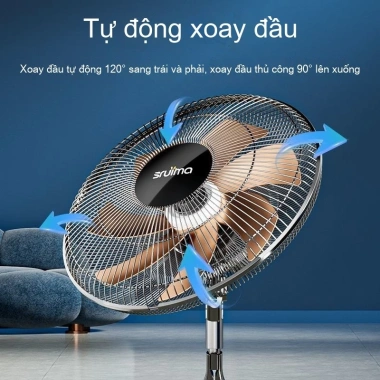Quạt điện công nghiệp đứng sàn, chống rung, gia đình, thương mại, công trường – Giá 499.100₫ 7 Quạt điện công nghiệp đứng sàn, chống rung, gia đình, thương mại, công trường – Giá 499.100₫ 7
