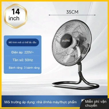 Quạt điện công nghiệp đứng sàn, chống rung, gia đình, thương mại, công trường – Giá 499.100₫ 10 Quạt điện công nghiệp đứng sàn, chống rung, gia đình, thương mại, công trường – Giá 499.100₫ 10
