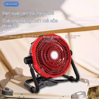 Quạt điện ngoài trời Aurora X45 30k mAh - Chống muỗi, gió mạnh, di động sạc lại, giá ưu đãi 2.1 triệu
