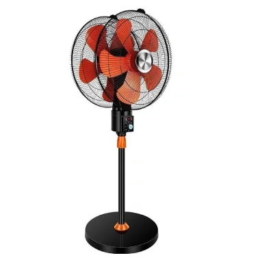 Quạt điện thương mại hai đầu, công suất gió cao xoay 360°, mạnh mẽ cho công trường và gia đình
