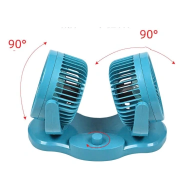 Quạt đôi ô tô 12V-24V gắn taplo, làm mát nhanh, tiết kiệm, giảm còn 569k 5 Quạt đôi ô tô 12V-24V gắn taplo, làm mát nhanh, tiết kiệm, giảm còn 569k 5
