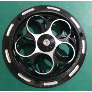 Quạt gió tròn Full CNC nhôm đa màu sắc, lắp dễ cho Vespa, Vision, Scoopy
