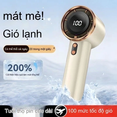 Quạt Jisulife cầm tay siêu mạnh, nhỏ gọn, thích hợp lớp học - Giá chỉ 299.600₫