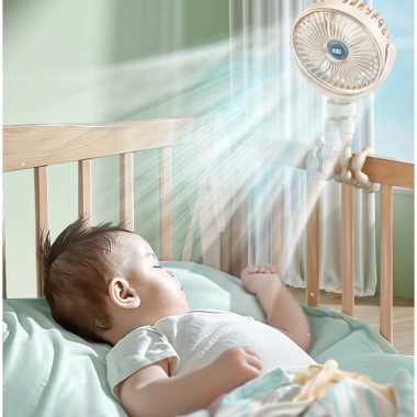 Quạt kẹp đa năng EAV7 - Thiết kế bạch tuộc linh hoạt, dùng mọi nơi từ phòng ngủ tới văn phòng, giảm giá 6