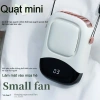 Quạt mini cầm tay USB sạc lại - Treo cổ, eo, ngoài trời, pin lâu, 190.400₫