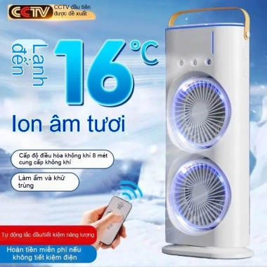 Quạt mini USB phun sương hơi nước - Điều hòa cầm tay, để bàn, chỉ 222.600₫