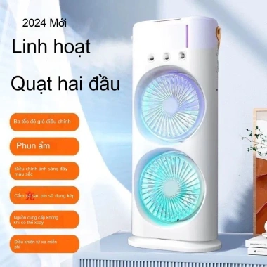 Quạt mini USB phun sương hơi nước - Điều hòa cầm tay, để bàn, chỉ 222.600₫