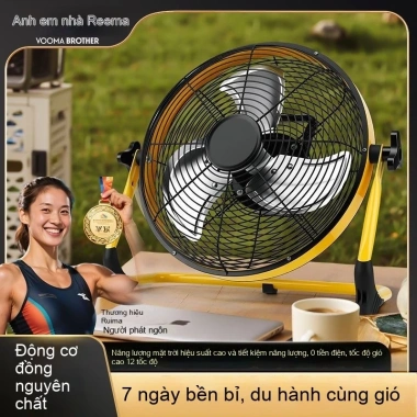 Quạt sạc năng lượng mặt trời ngoài trời, tích điện, giá ưu đãi 1.032.500₫