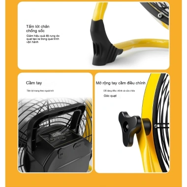 Quạt sạc năng lượng mặt trời ngoài trời, tích điện, giá ưu đãi 1.032.500₫ 7 Quạt sạc năng lượng mặt trời ngoài trời, tích điện, giá ưu đãi 1.032.500₫ 7