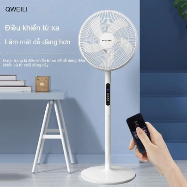 Quạt sàn 16inch mạnh mẽ, im lặng, sức gió lớn, điều khiển từ xa, dao động – Giá ưu đãi 621.600₫