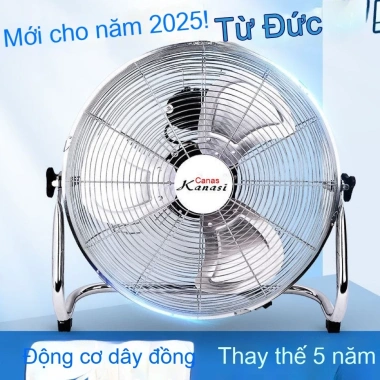 Quạt sàn công nghiệp công suất gió cao - Quạt đứng gió mạnh cho công trường xây dựng, giá ưu đãi 1.23 triệu