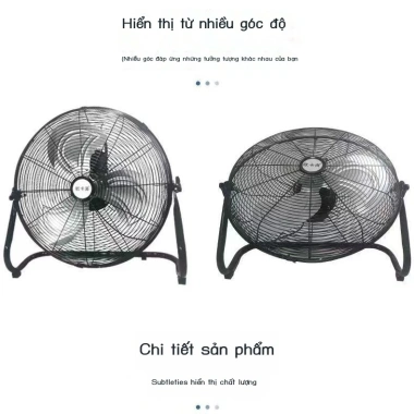 Quạt sàn công suất mạnh, tiết kiệm năng lượng cho máy tính để bàn - Giá 567.000₫