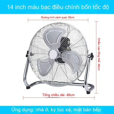 Quạt sàn công suất mạnh, tiết kiệm năng lượng cho máy tính để bàn - Giá 567.000₫ 7 Quạt sàn công suất mạnh, tiết kiệm năng lượng cho máy tính để bàn - Giá 567.000₫ 7