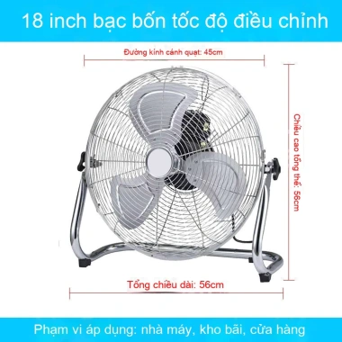 Quạt sàn công suất mạnh, tiết kiệm năng lượng cho máy tính để bàn - Giá 567.000₫ 9 Quạt sàn công suất mạnh, tiết kiệm năng lượng cho máy tính để bàn - Giá 567.000₫ 9