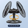 Quạt sàn hai đầu mạnh mẽ, gió mạnh, xoay 360°, công trường - 3.299.800₫ 5