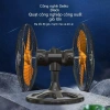 Quạt sàn hai đầu mạnh mẽ, gió mạnh, xoay 360°, công trường - 3.299.800₫ 6