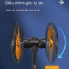 Quạt sàn hai đầu mạnh mẽ, gió mạnh, xoay 360°, công trường - 3.299.800₫ 7