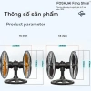 Quạt sàn hai đầu mạnh mẽ, gió mạnh, xoay 360°, công trường - 3.299.800₫ 8
