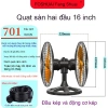Quạt sàn hai đầu mạnh mẽ, gió mạnh, xoay 360°, công trường - 3.299.800₫ 10