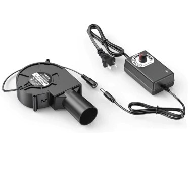Quạt Thổi Khí Turbo 12V/2.85A MONQIQI - 5.500 RPM, Bộ Điều Tốc, Dùng cho Lò Nướng BBQ, Giá chỉ 135.000 VND