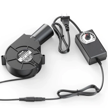 Quạt Thổi Khí Turbo 12V/2.85A MONQIQI - 5.500 RPM, Bộ Điều Tốc, Dùng cho Lò Nướng BBQ, Giá chỉ 135.000 VND