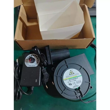 Quạt Thổi Khí Turbo 12V/2.85A MONQIQI - 5.500 RPM, Bộ Điều Tốc, Dùng cho Lò Nướng BBQ, Giá chỉ 135.000 VND