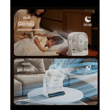 Quạt Tích Điện 10-20k mAh Nhiều Chế Độ Gió SOIP-F16 Giá ưu đãi 599.000₫