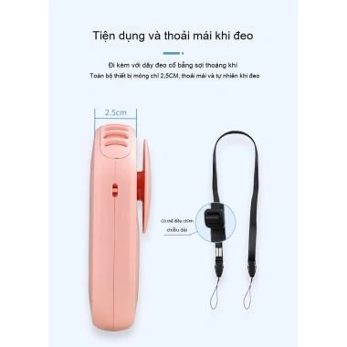 Quạt tích điện đa năng Dono & Dono - Siêu mạnh, sạc nhanh, pin lâu, giảm giá 19%