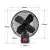 Quạt Tích Điện Makita 8 Inch Đế Pin 21V 2 Mức Gió 12-18 Tiếng Giá chỉ 259.000₫ 7