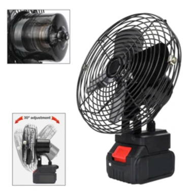 Quạt Tĩch Điện Pin 10 Cell 8h Liên Tục, 2 Cấp Độ Gió Siêu Mát - 299k
