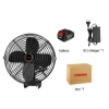 Quạt Tĩch Điện Pin 10 Cell 8h Liên Tục, 2 Cấp Độ Gió Siêu Mát - 299k 6