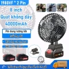 Quạt Tích Điện Pin 1.980VF 10 Cell - 8h liên tục, 2 mức gió siêu mát, BH 1 năm, 275k