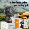 Quạt Tích Điện Pin 1.980VF 10 Cell - 8h liên tục, 2 mức gió siêu mát, BH 1 năm, 275k 5